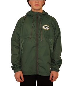 G-III Sports Mens Green Bay Packers Windbreaker Jacket