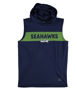 G-III Sports Mens Seattle Seahawks Dotted Logo Muscle Tank Top