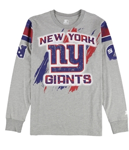 STARTER Mens New York Giants Graphic T-Shirt