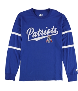 STARTER Mens New England Patriots Embellished T-Shirt