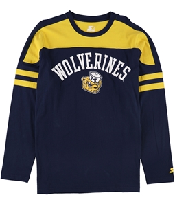 STARTER Mens Michigan Wolverines Graphic T-Shirt