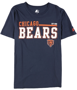 STARTER Mens Chicago Bears Graphic T-Shirt
