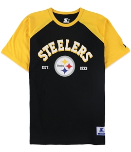 STARTER Mens Pittsburgh Steelers Graphic T-Shirt