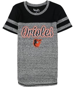 Touch Womens Baltimore Orioles Colorblock Graphic T-Shirt