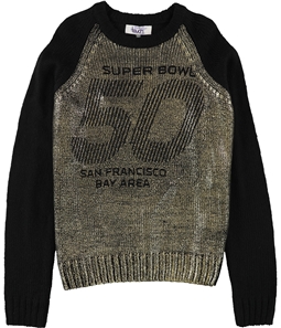 Touch Womens Super Bowl 50 Knit Sweater
