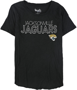 Touch Womens NFL Jaguars Distressed Graphic T-Shirt