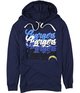 Touch Womens Los Angeles Chargers Hooded Graphic T-Shirt