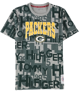 Tommy Hilfiger Mens Green Bay Packers Graphic T-Shirt