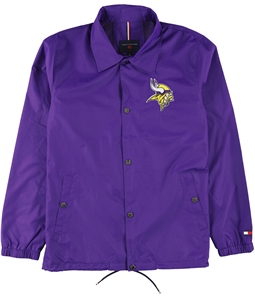 Tommy Hilfiger Mens Minnesota Vikings Windbreaker Jacket