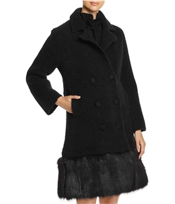 Armani Womens Solid Coat