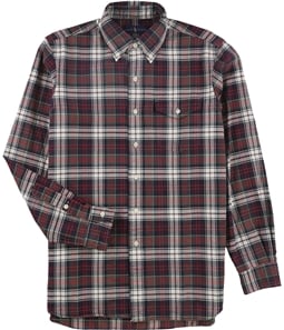 Ralph Lauren Mens Iconic Plaid Button Up Shirt