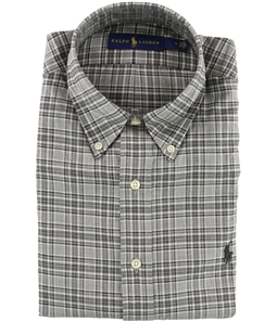 Ralph Lauren Mens Plaid LS Button Up Shirt