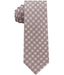 DKNY Mens Shadow Grid Self-tied Necktie