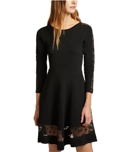 French Connection Womens Voletta A-line Dress
