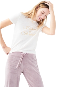 Aeropostale Womens Stardust Pajama Sleep T-shirt