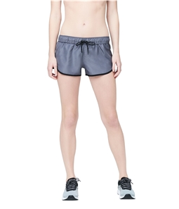 Aeropostale Womens Simple Contrast Athletic Workout Shorts
