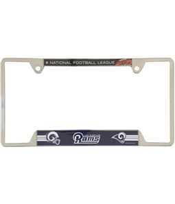 WinCraft Unisex LA Rams License Plate Frame Souvenir
