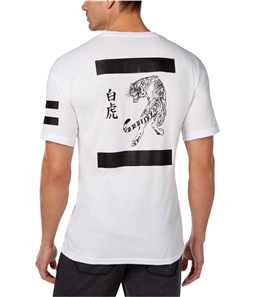 I-N-C Mens Eye Of The Tiger Graphic T-Shirt