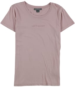 French Connection Womens Embroidered Embellished T-Shirt