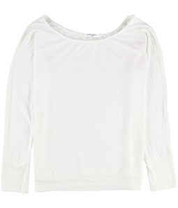 Project Social T Womens Solid Long Sleeve Basic T-Shirt