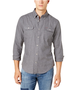 Tommy Hilfiger Mens Ben Flannel Button Up Shirt