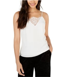 Leyden Womens Lace Trim Inset Cami Tank Top
