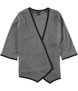 Alfani Womens Asymmetrical Cardigan Sweater