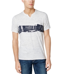 I-N-C Mens Brushstroke Basic T-Shirt