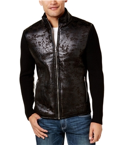 I-N-C Mens Swacket with Faux-Fur Lining Jacket