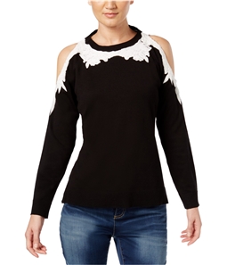 I-N-C Womens Lace Trim Pullover Sweater