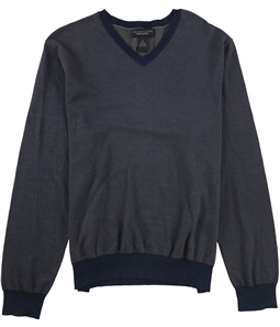 The Men's Store Mens Chevron-Print Pullover Sweater
