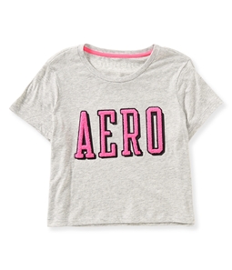Aeropostale Womens Boxy Embellished T-Shirt