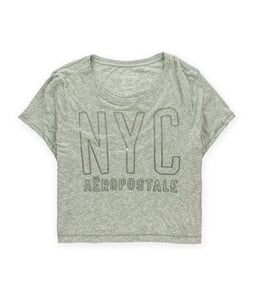 Aeropostale Womens Sequined NYC Embellished T-Shirt