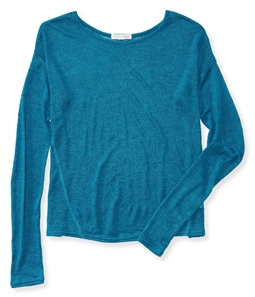 Aeropostale Womens Sheer Knit Pullover Sweater