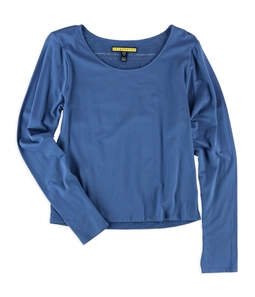Aeropostale Womens Crochet Back LS Embellished T-Shirt