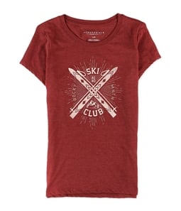 Aeropostale Womens Ski Club Graphic T-Shirt