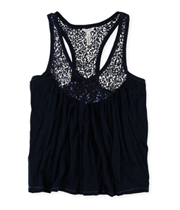 Aeropostale Womens Sequined Tank Top