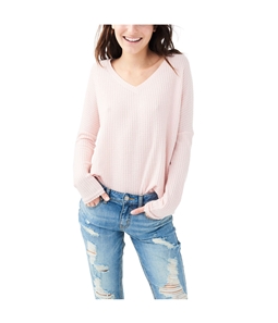 Aeropostale Womens Incredibly Soft LS Thermal Sweater