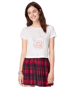 Aeropostale Womens Order Takeout Graphic T-Shirt
