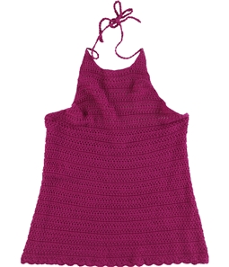 1.STATE Womens SL Crochet Knit Blouse