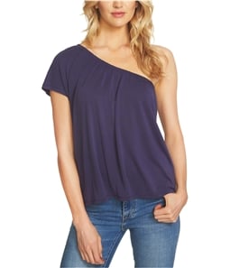 1.STATE Womens One-Shoulder Pullover Blouse