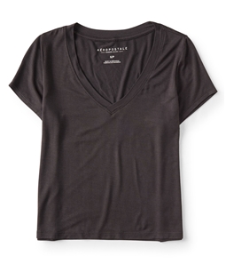 Aeropostale Womens Baby Basic T-Shirt