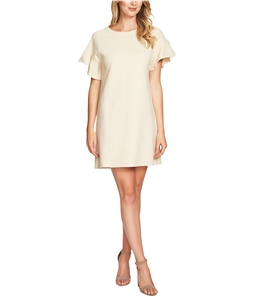 1.STATE Womens French Terry Sweater Dress
