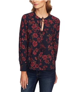 1.STATE Womens Gallant Garden Pullover Blouse