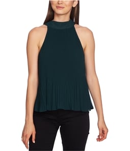 1.STATE Womens Chiffon Halter Blouse Top