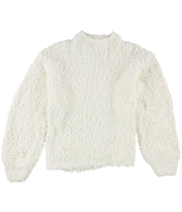 1.STATE Womens Mock-Neck Poodle Pullover Sweater