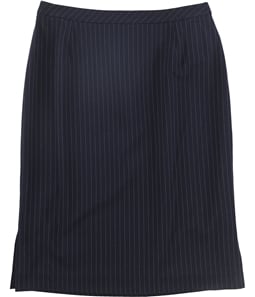 Tahari Womens Pinstripe Pencil Skirt