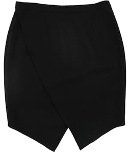 Tahari Womens Faux Wrap Asymmetrical Skirt