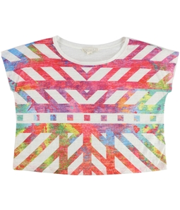 Forever 21 Womens Aztec Print Graphic T-Shirt