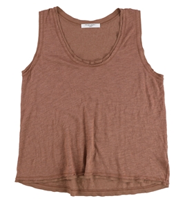 Project Social T Womens Heathered Waffle Edge Tank Top